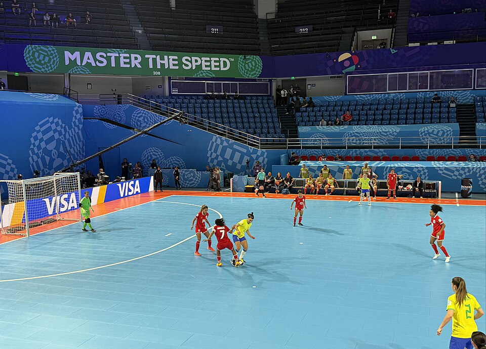 Brazil plays Panama at the 2025 FIFA Futsal Women’s World Cup.